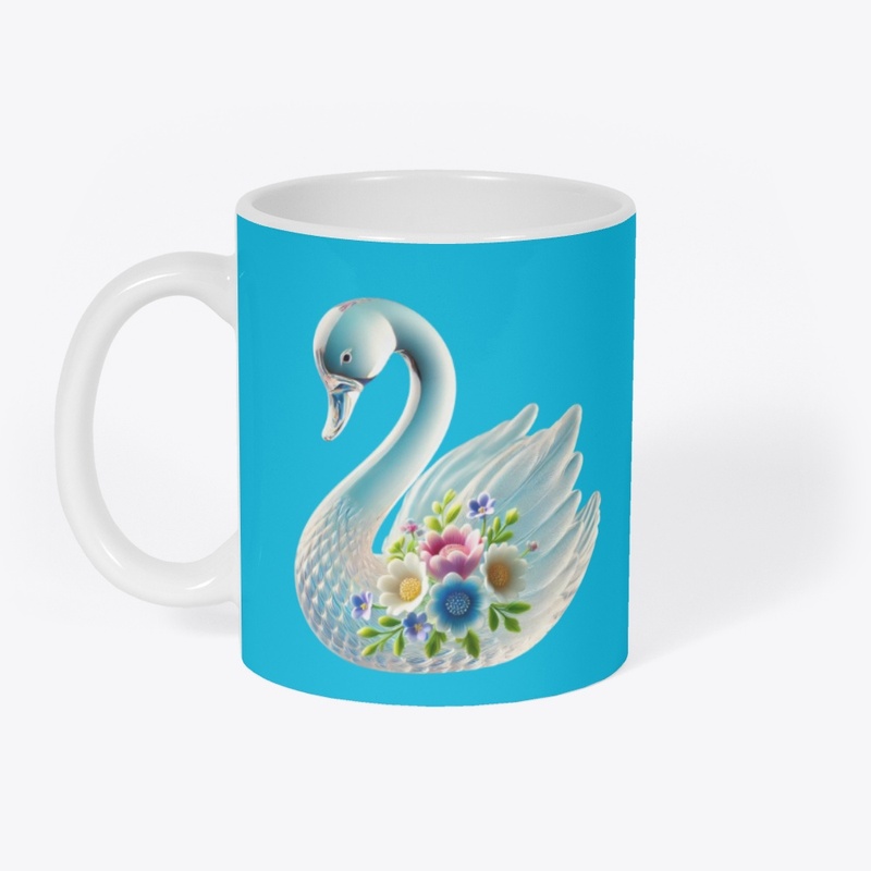Elegant Swan Mug