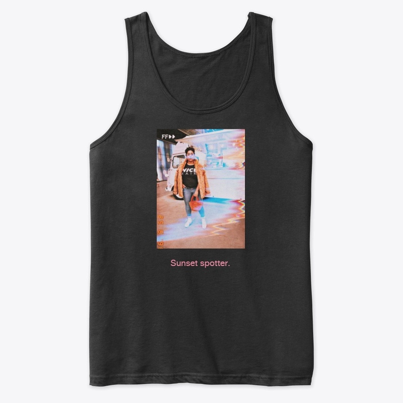 Women Tank Top Ice cream truck