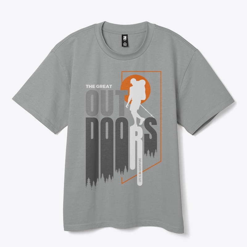 Outdoor Oversize Unisex Heavy Tee