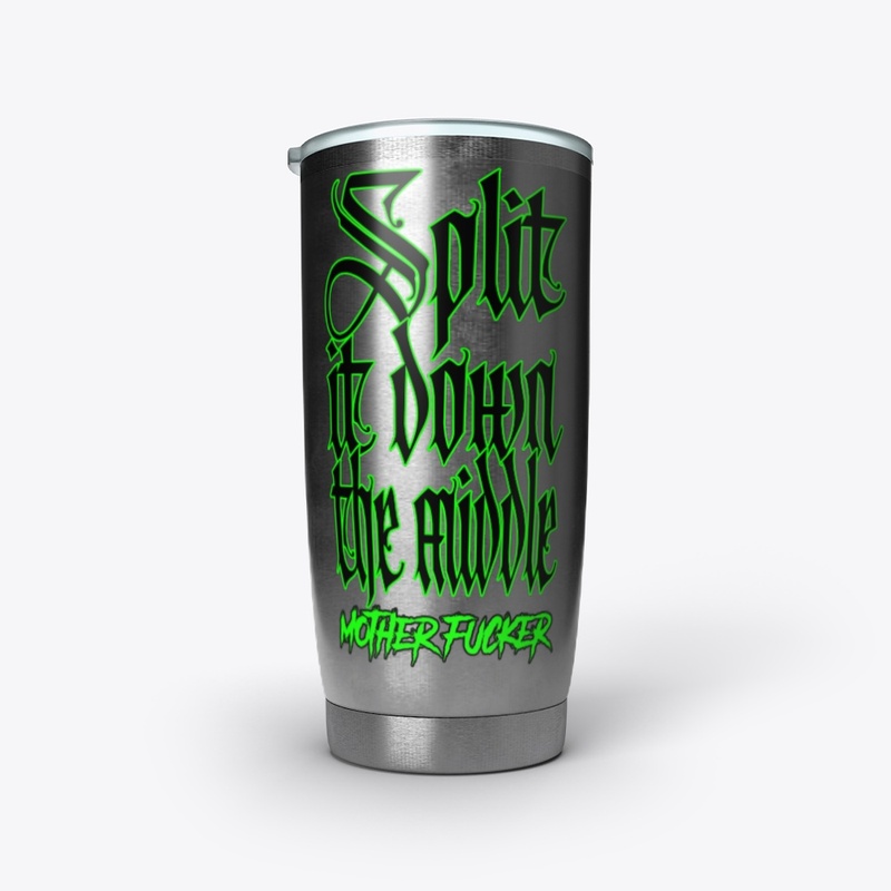 Split it down the middle logo