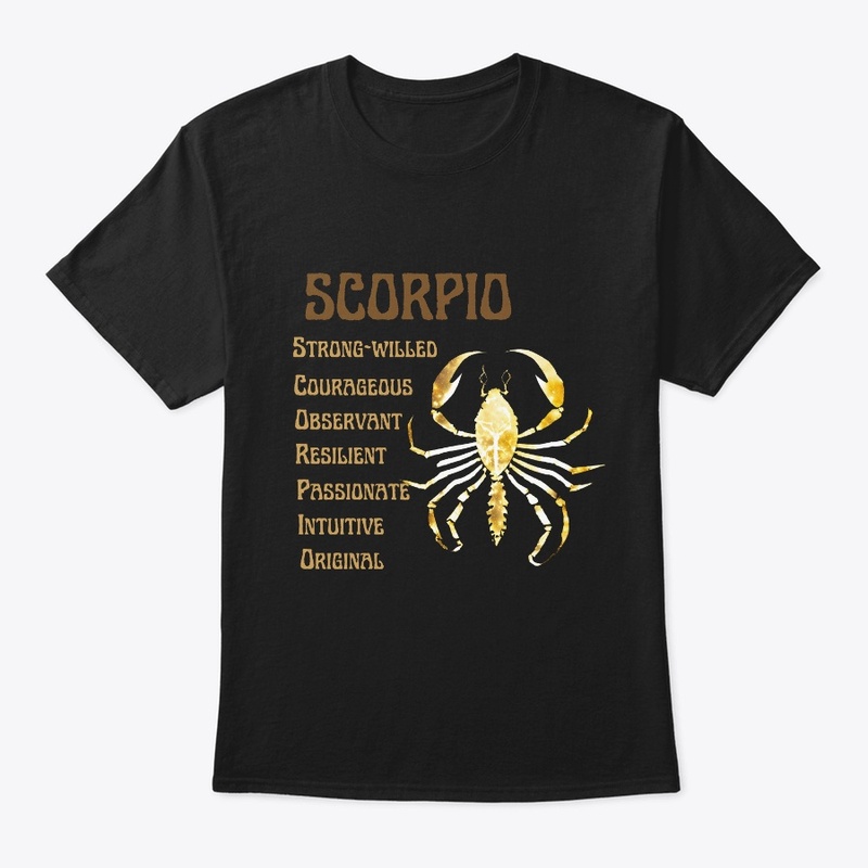 Tshirt for Scorpio sun sign