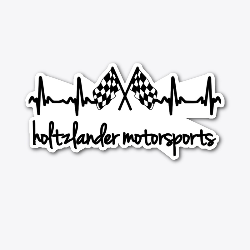 flag ekg sticker 