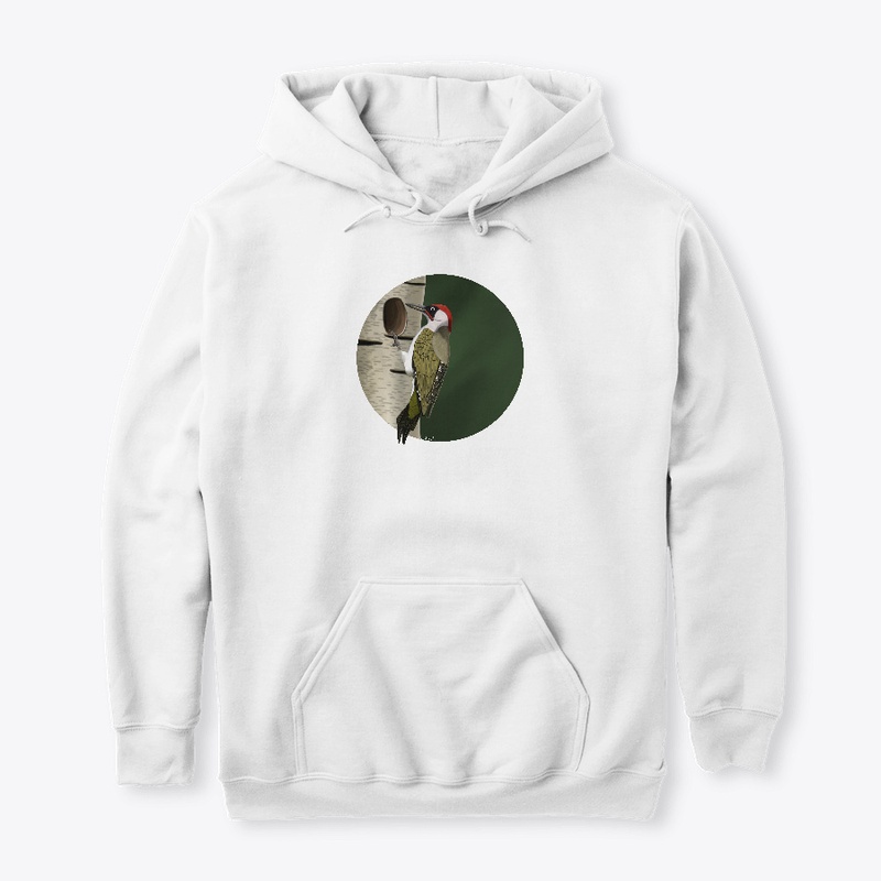 jz.birds Green Woodpecker Bird Design