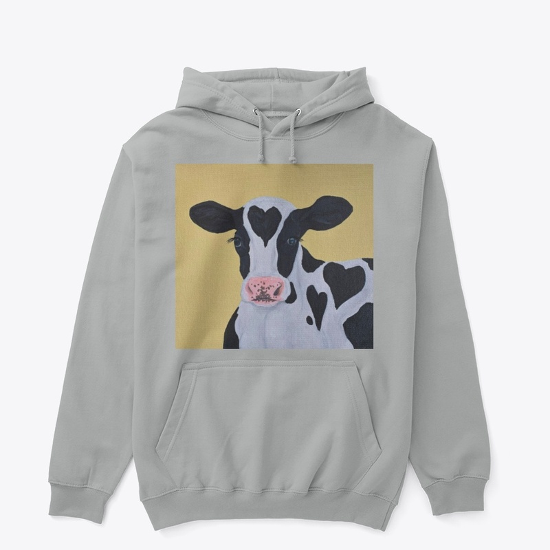 Calf with Heart Spots