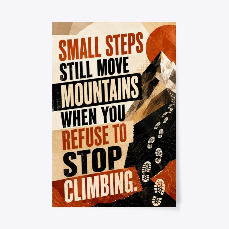 Keep Climbing Wall Art