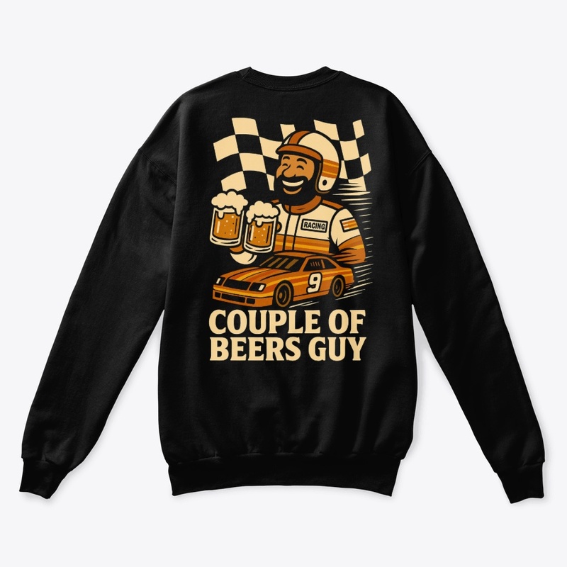 Couple of Beers Racing Guy