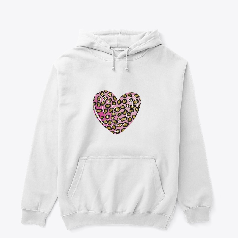Leopard Heart T-Shirt