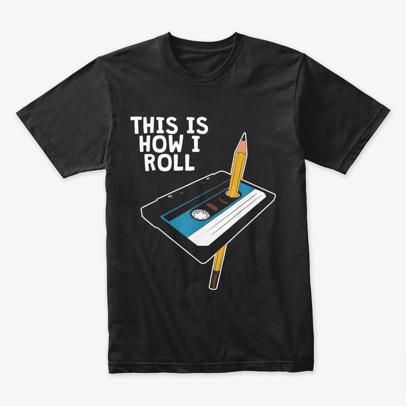 Cassette Tape Pencil