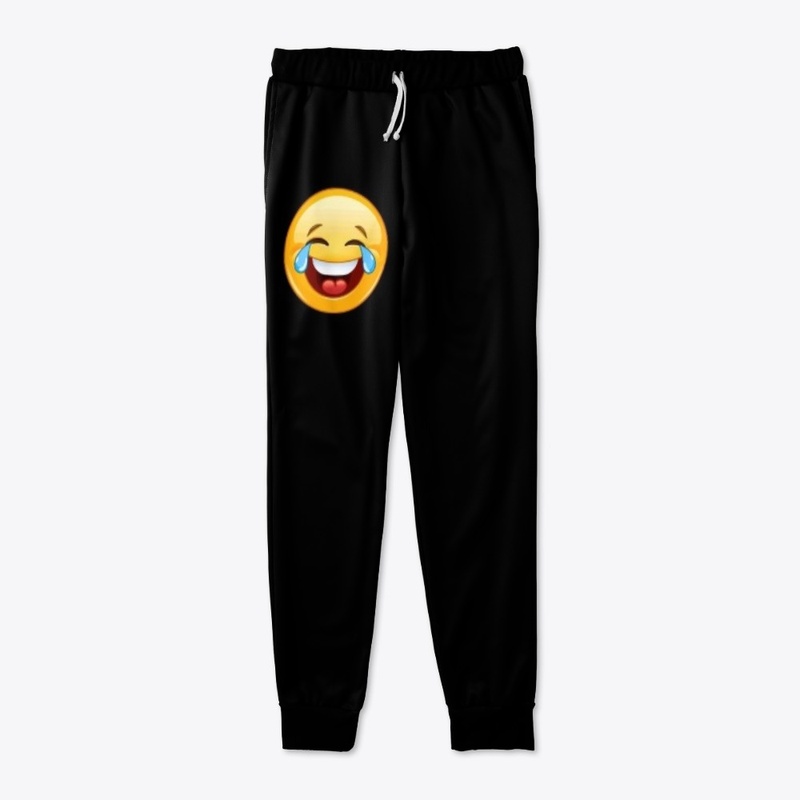 smile emoji printed man product