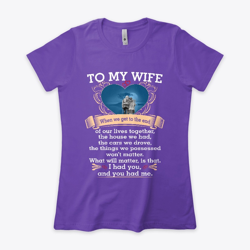 To my wife