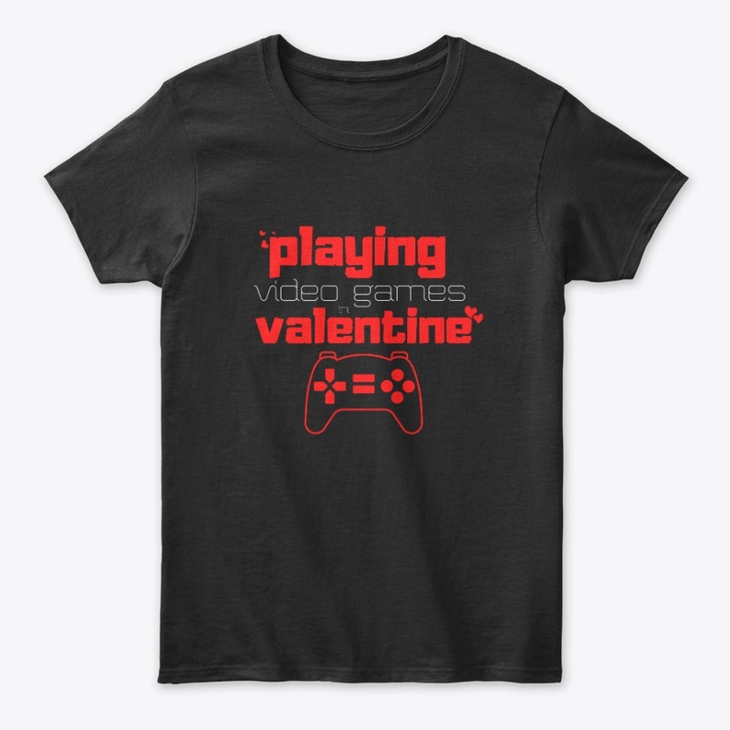 Playing video games in valentine