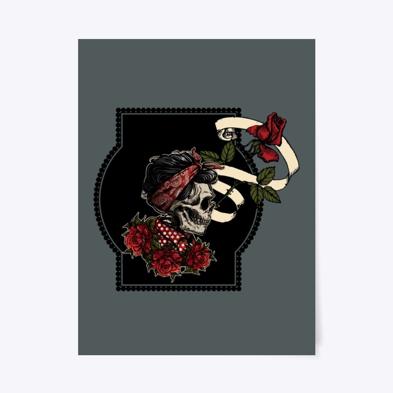 Gothic Pin Up Dead Girl