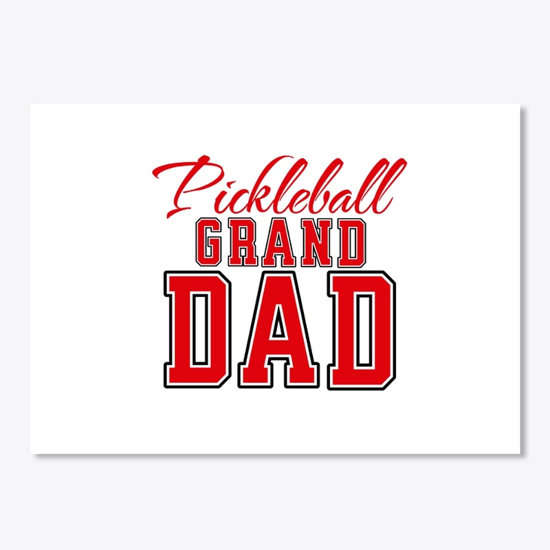 Pickleball Grand Dad RED