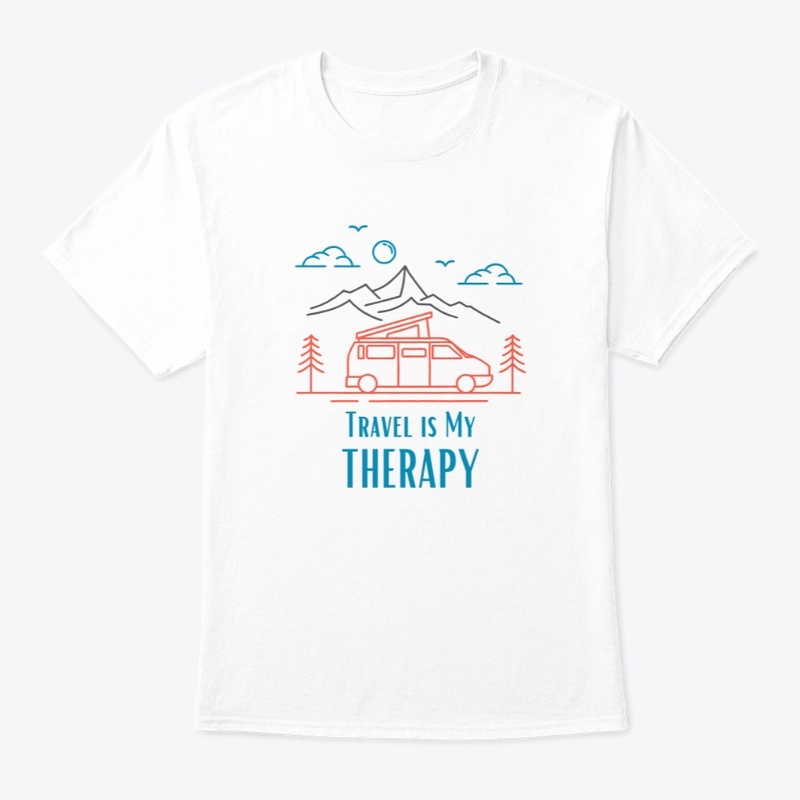 Travel is My Therapy T-Shirt