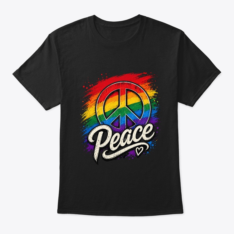 Rainbow Peace Pride Love &amp; Unity