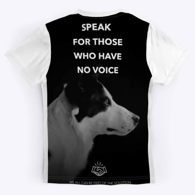 Speak for those who have no voice