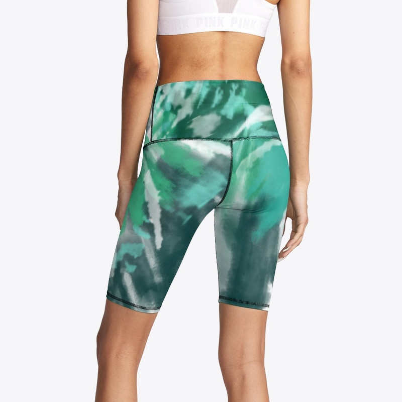 Green Tie Dye Athletic Wear