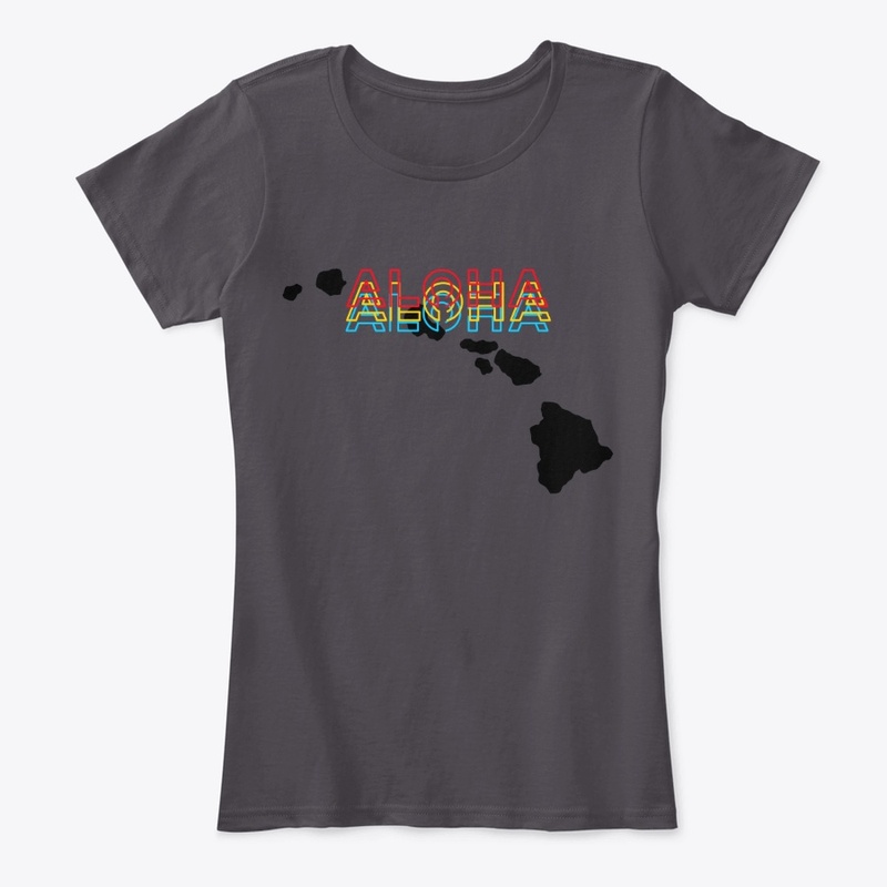 Aloha Neon Rainbow