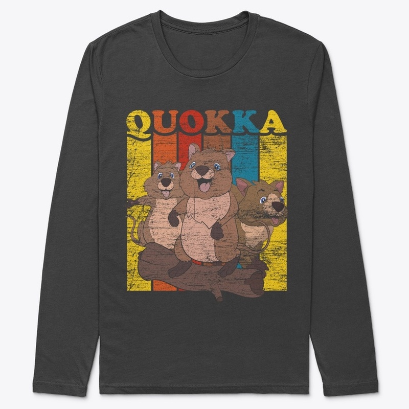 Retro Quokka - Aussie Cute Animal Lover