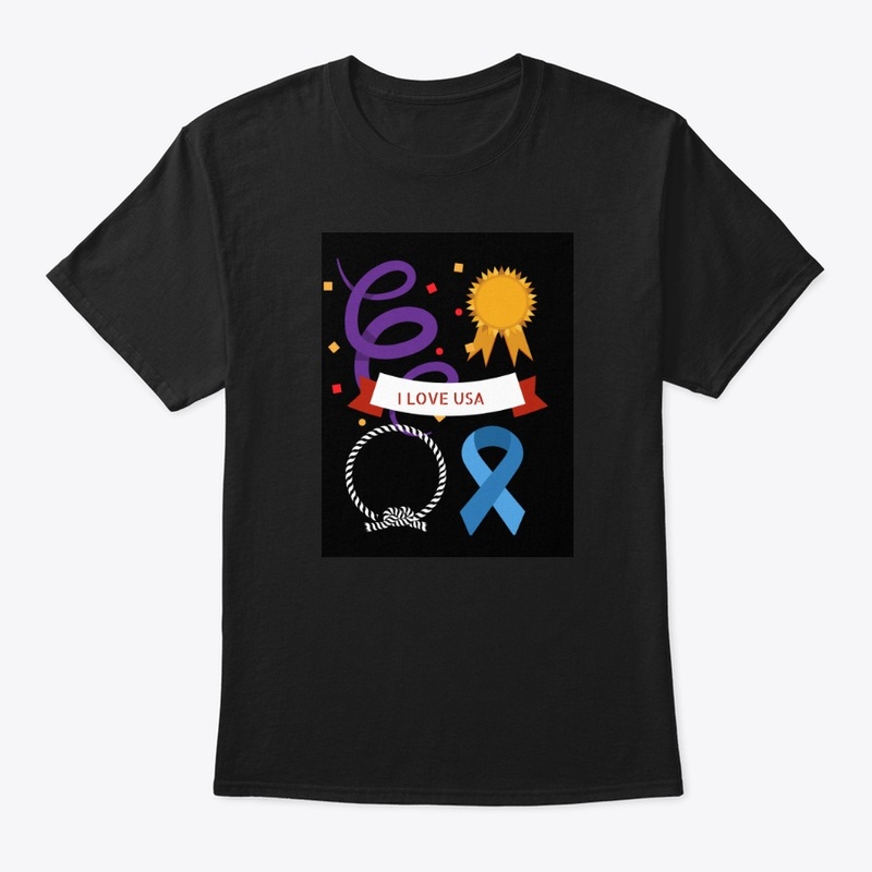 I love USA  Independence day  Tshirt