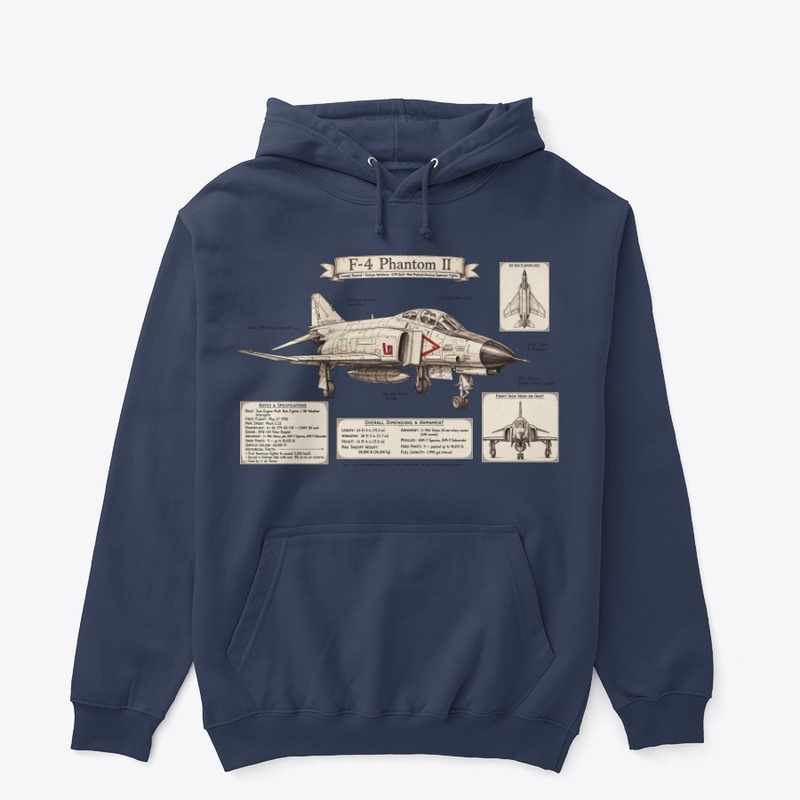 Da Vinci F-4 Phantom Pullover Hoodie