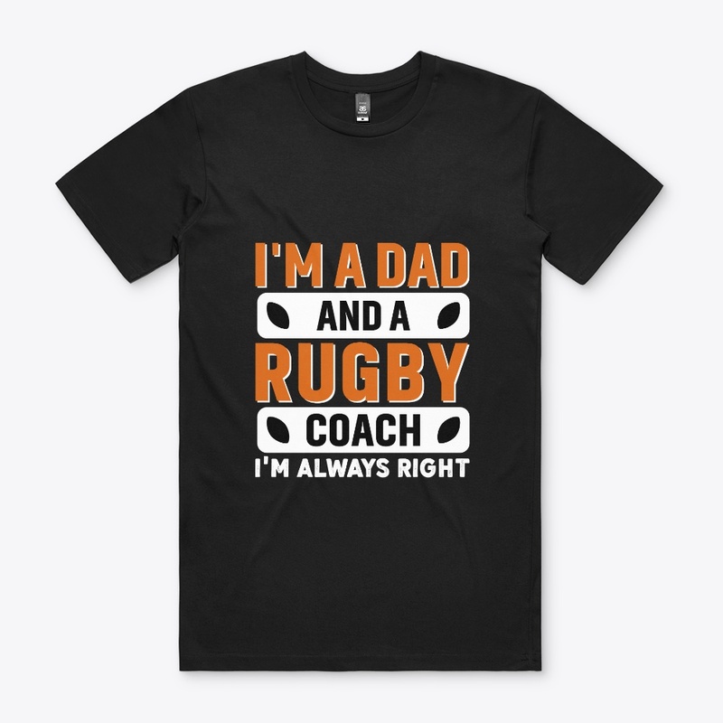 I'm a dad and a rugby coach