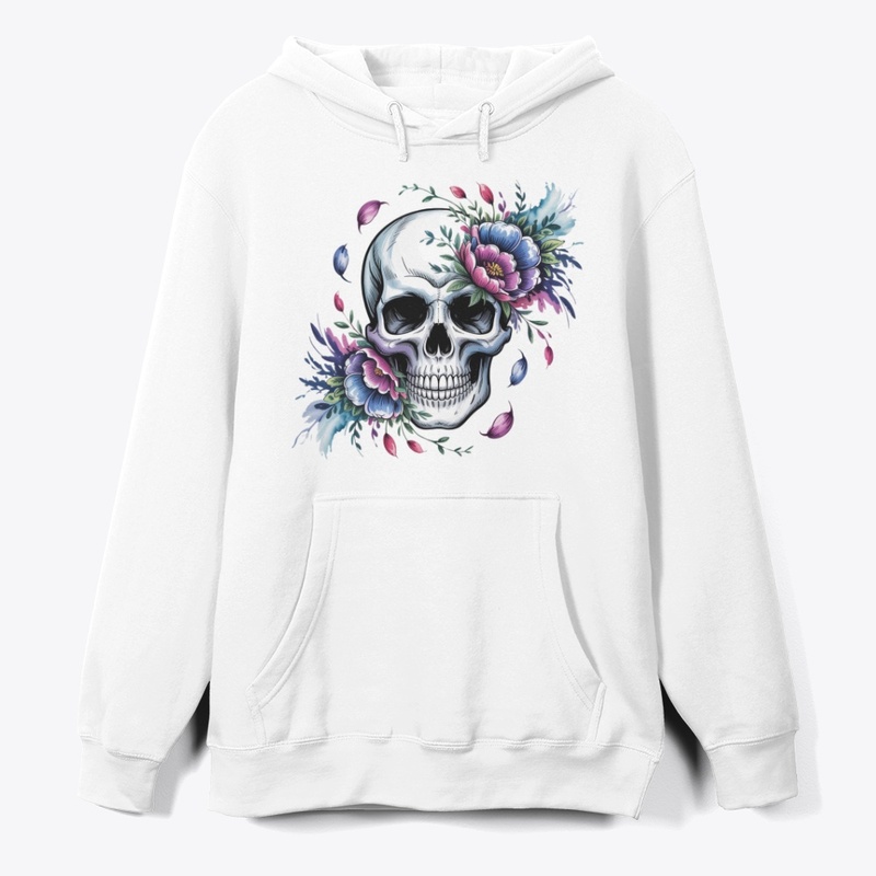 Skull Flora Design