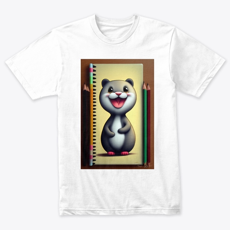 Cute and adorable cartoon printed