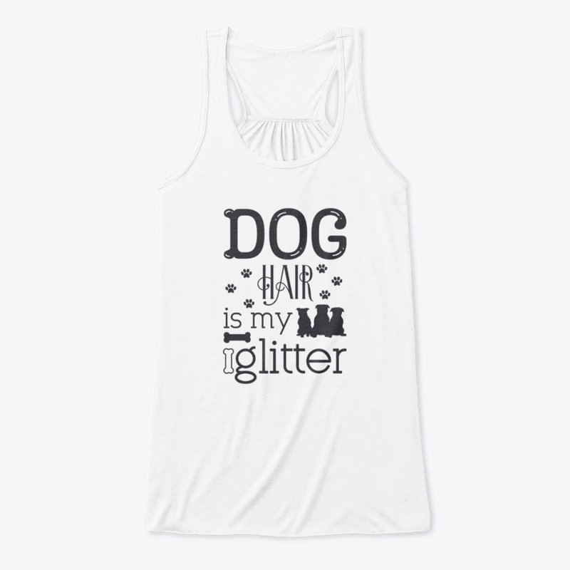 Dog hair glitter 