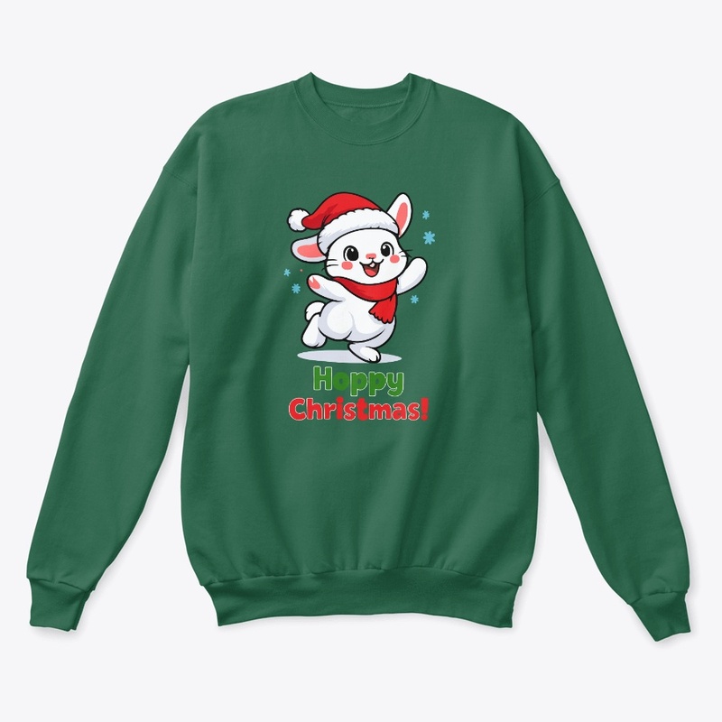 Hoppy Christmas Bunny