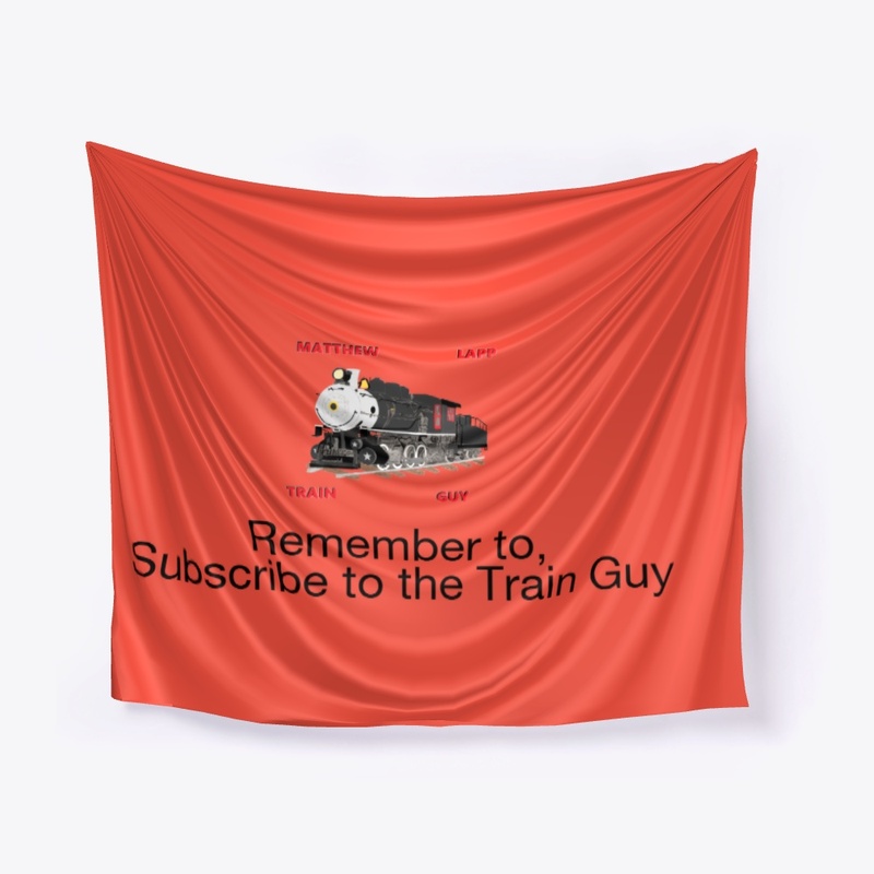 MLTG wall banner W/EightWheeler Loco