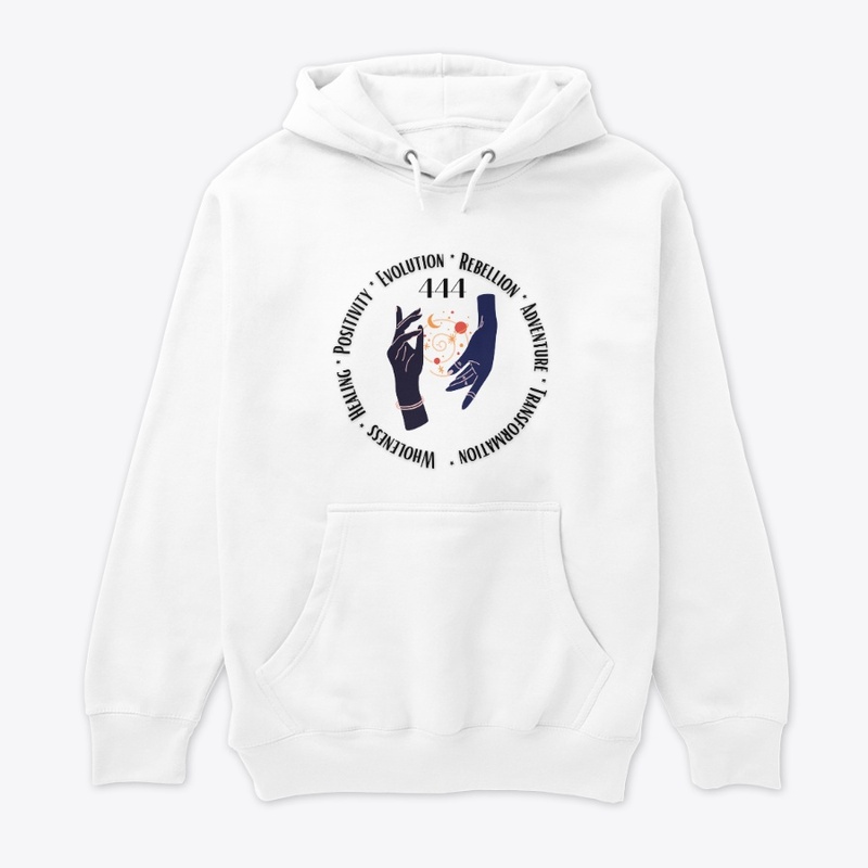 444 Angel Number - White Collection