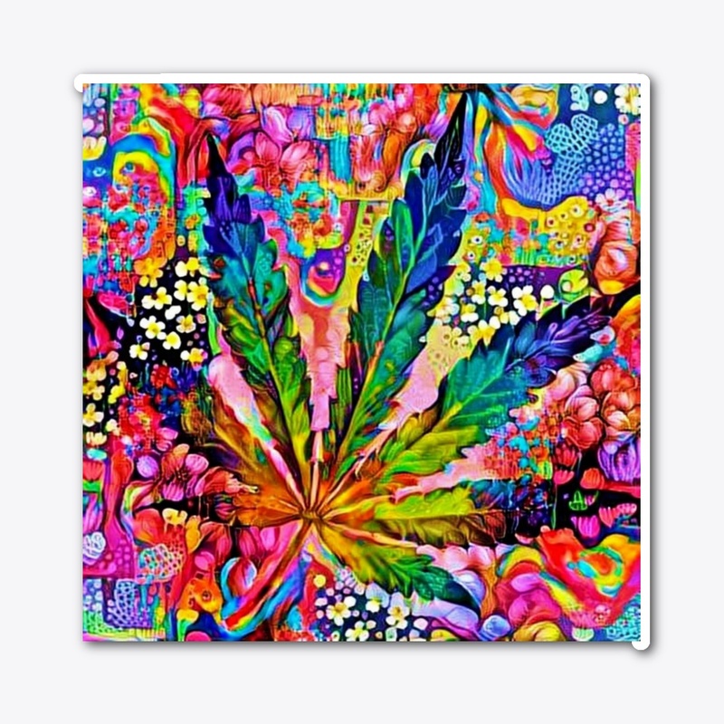 Cannabis Leaf Design 1A