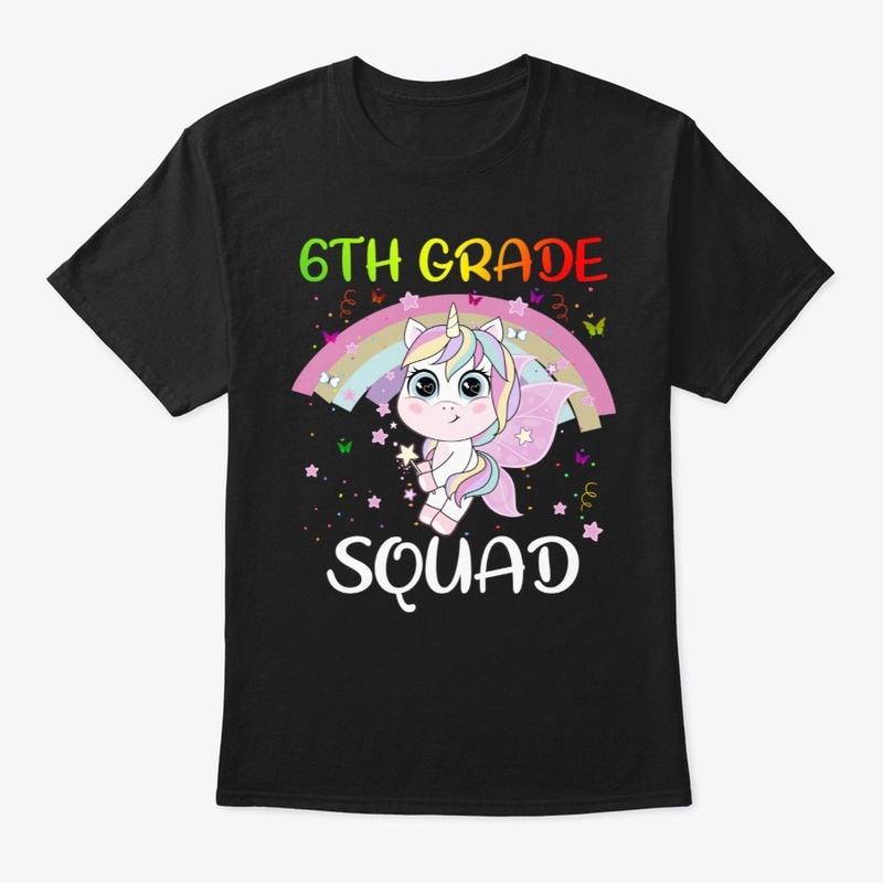6th Grade Squad Unicorn Back To School