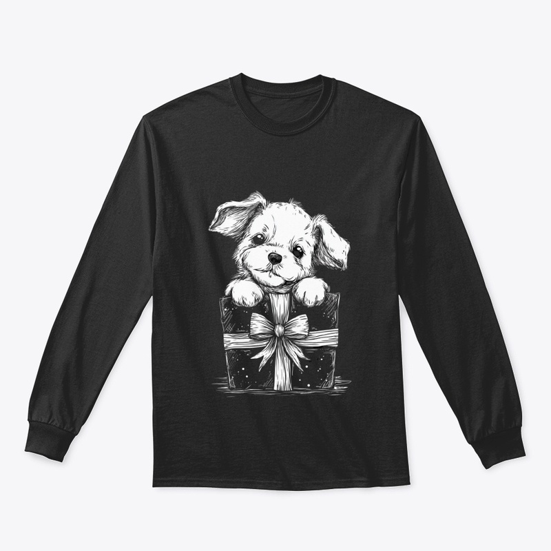 Cute Xmas Gift Pup
