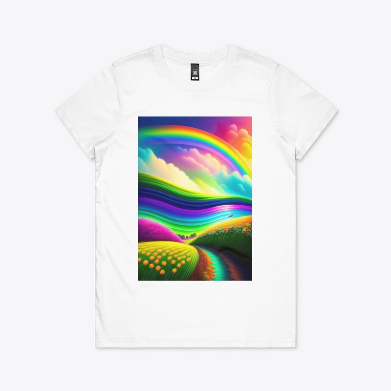 women maple tee shirt