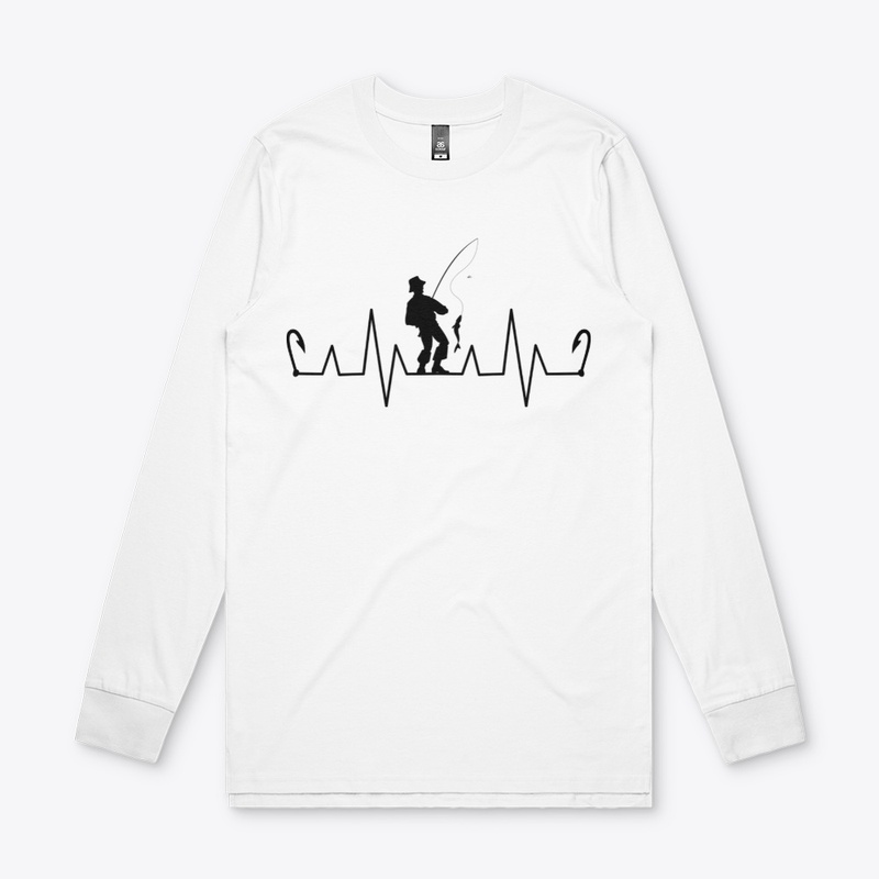 Fishing Hook Heartbeat, funny fisherman