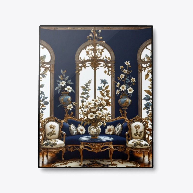 Blue Royal Interior Print Two