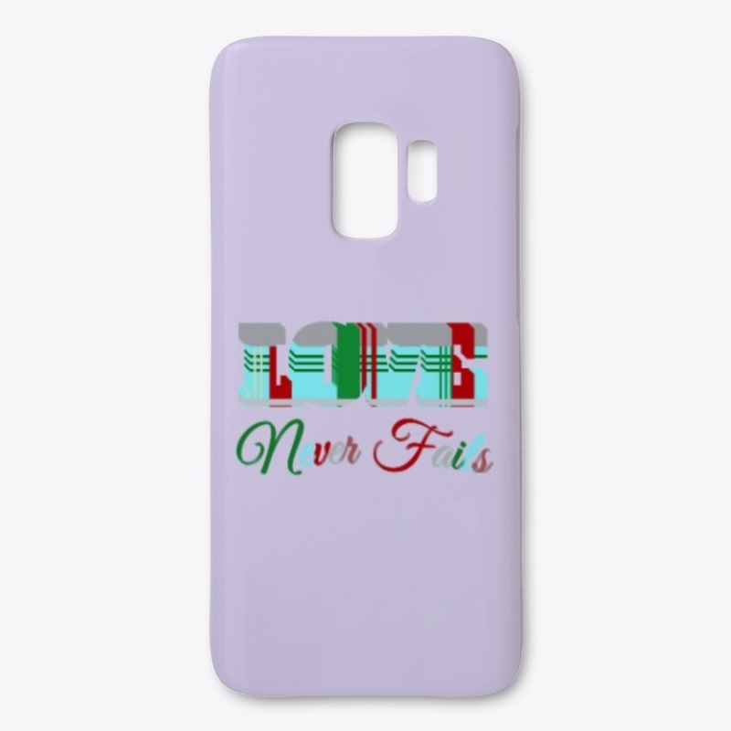 Love Never Fails Mug PhoneCases Tote Bag