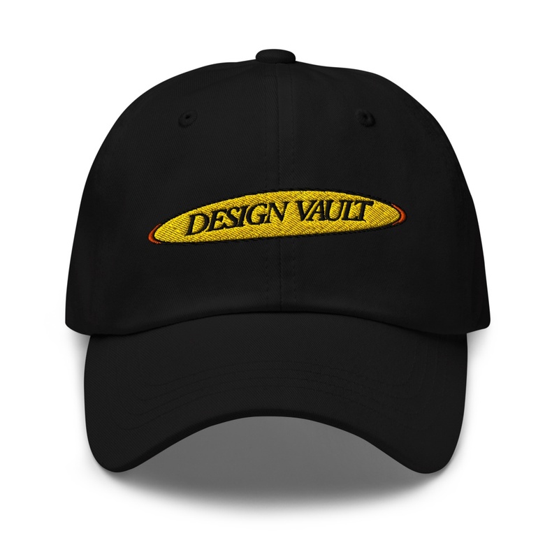 Design Vault Embroidered Logo Cap