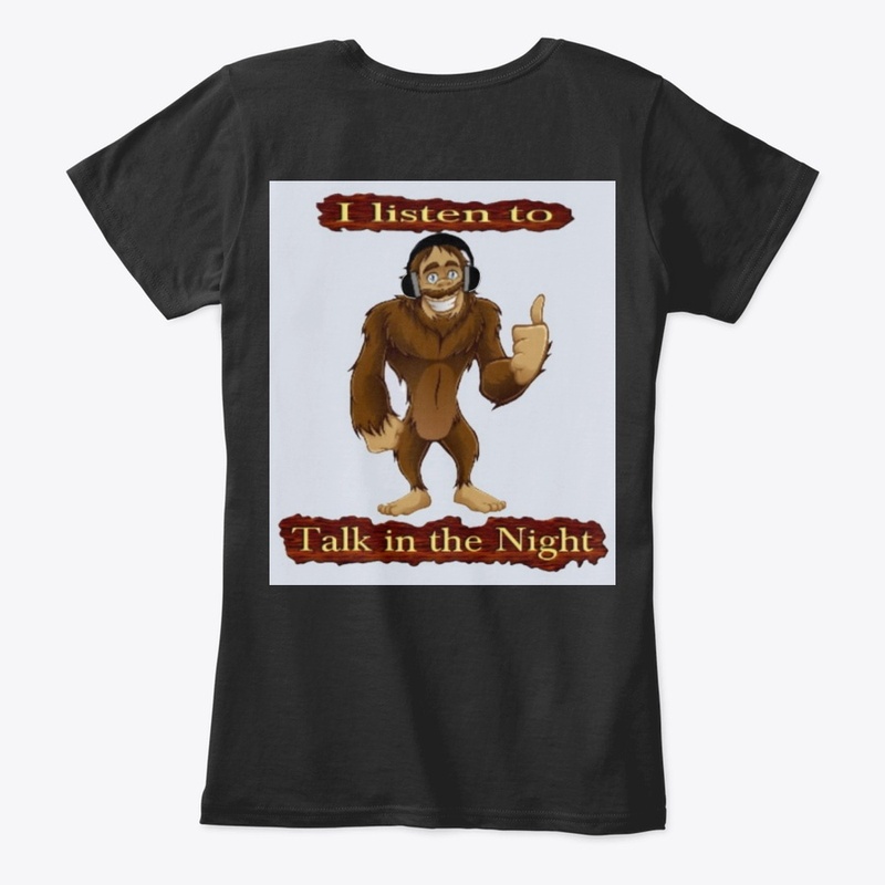 TITN Bigfoot listens Women's Apparel