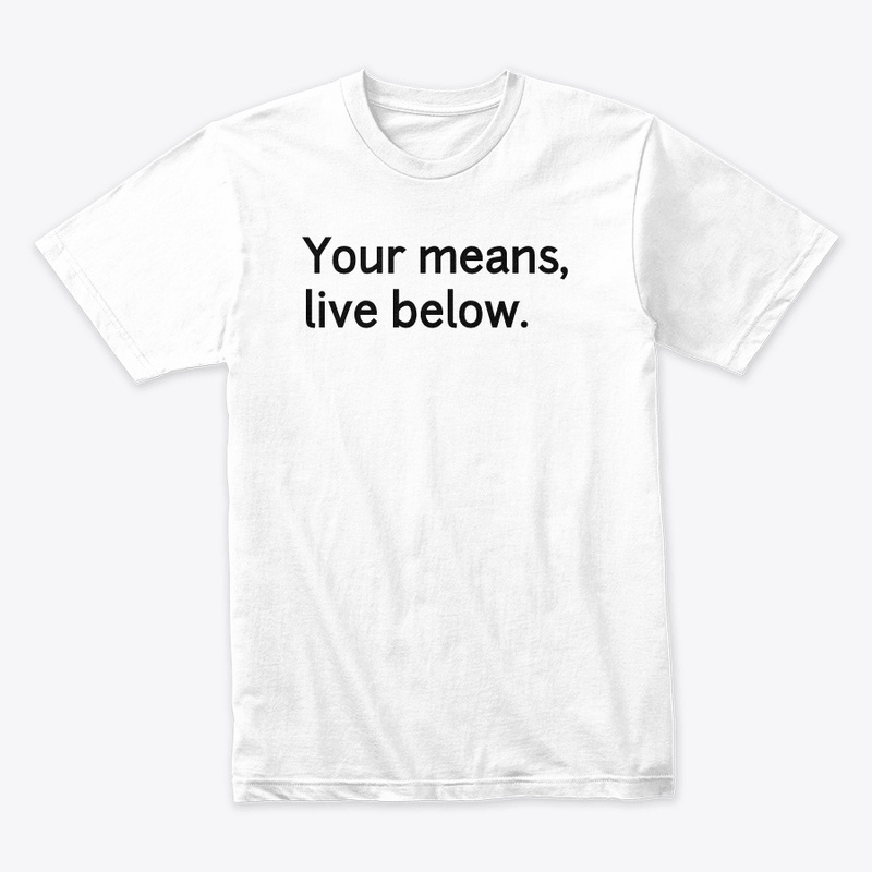 your means live below