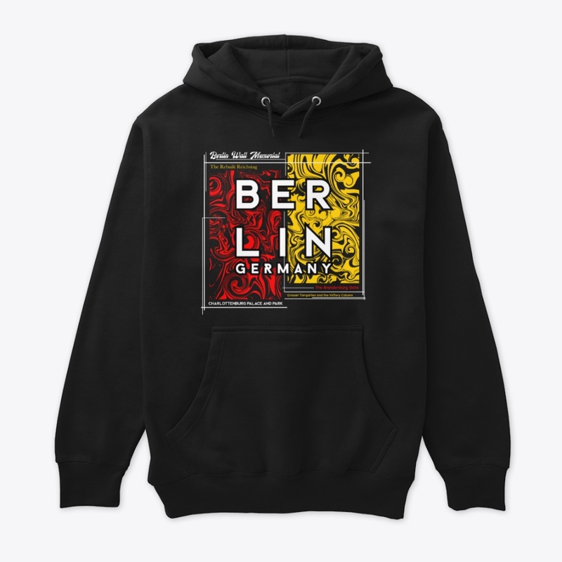 Berlin-t-shirt, S-shirt & PulloverHoodie