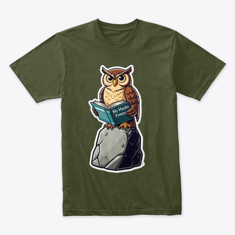 Wise Owl "My Hacks Power" Graphic Tee