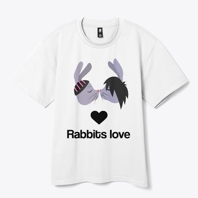 rabbits Love T-shirt