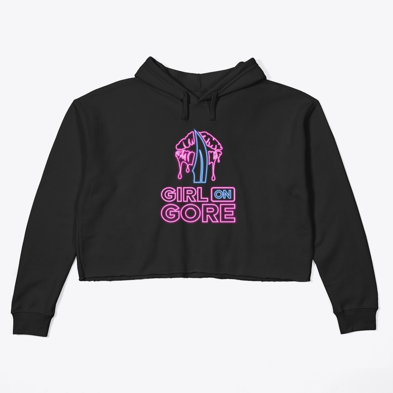 Girl On Gore Crop Hoodie