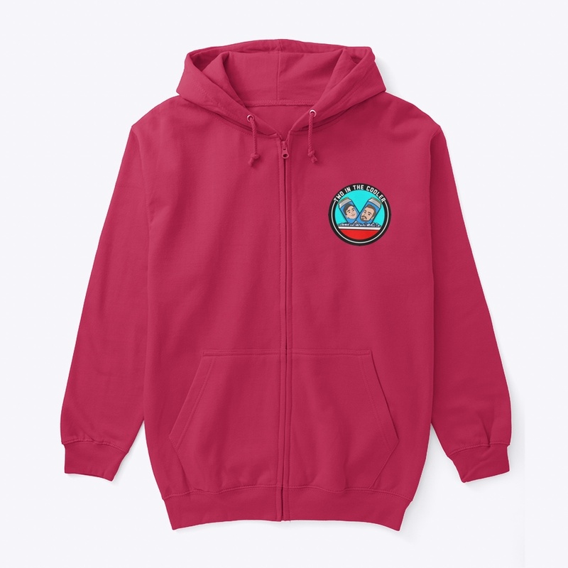 Two in the Cooler Logo Zip Hoodie