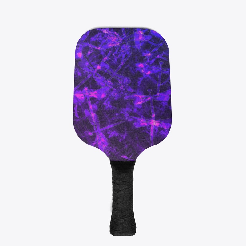 Purple Bokeh Dragonflies
