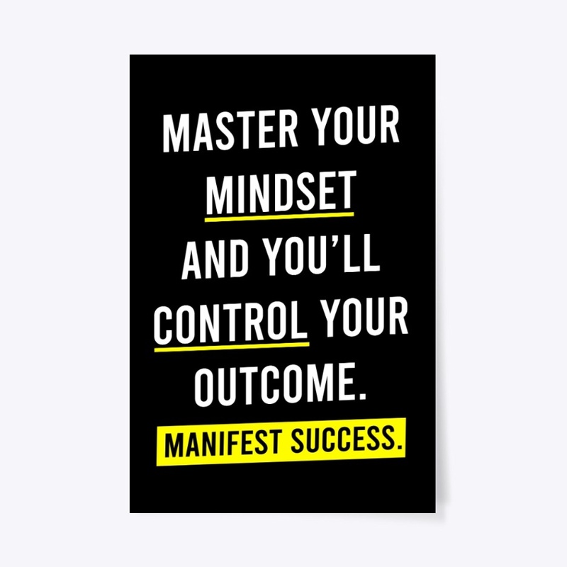 Master your Mindset - Motivational Quote