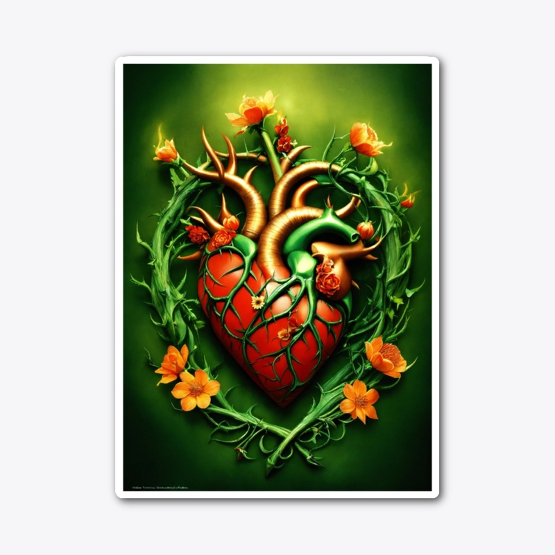 Wicked Fiery Heart T-Shirt